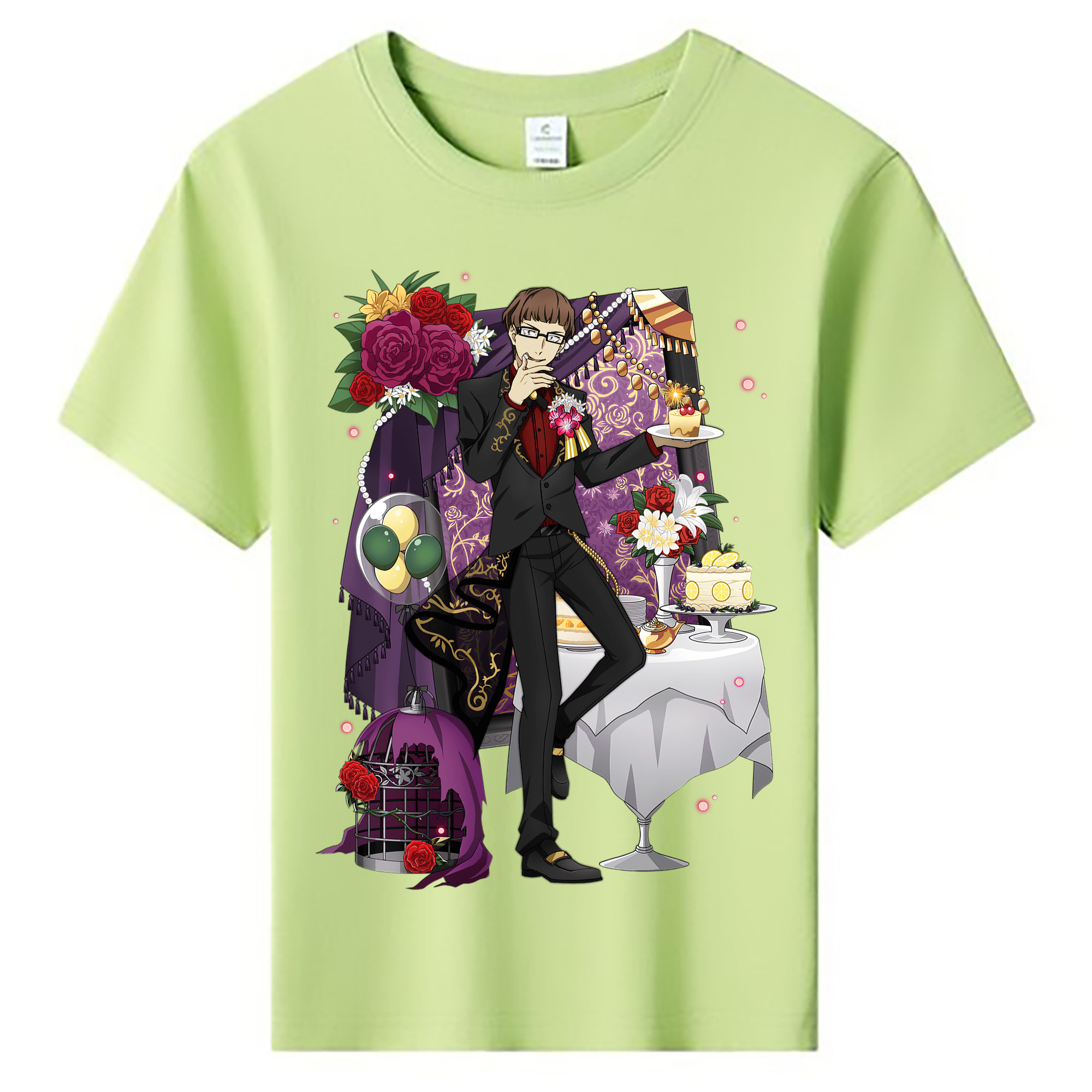 （画像用） 文豪ストレイドッグス Bungo Stray Dogs 綿100％キッズTシャツ（フロントプリント）